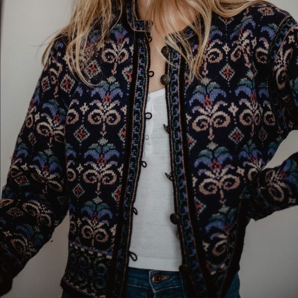 VINTAGE knit jacket